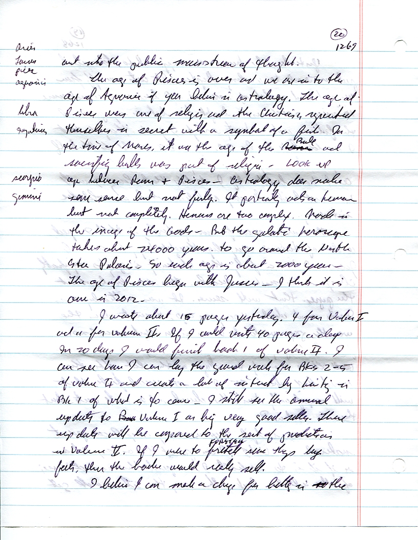 Dr John WorldPeace 2008 Prison Journal